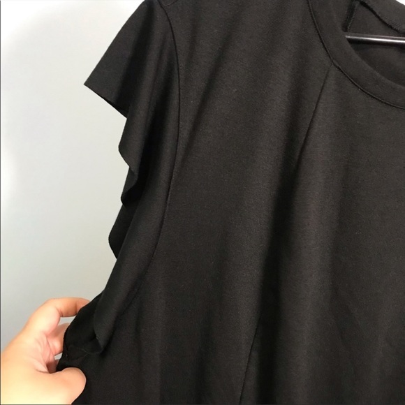 NWOT CITY CHIC Frill Shoulder Dress Size M/18 - Picture 5 of 11